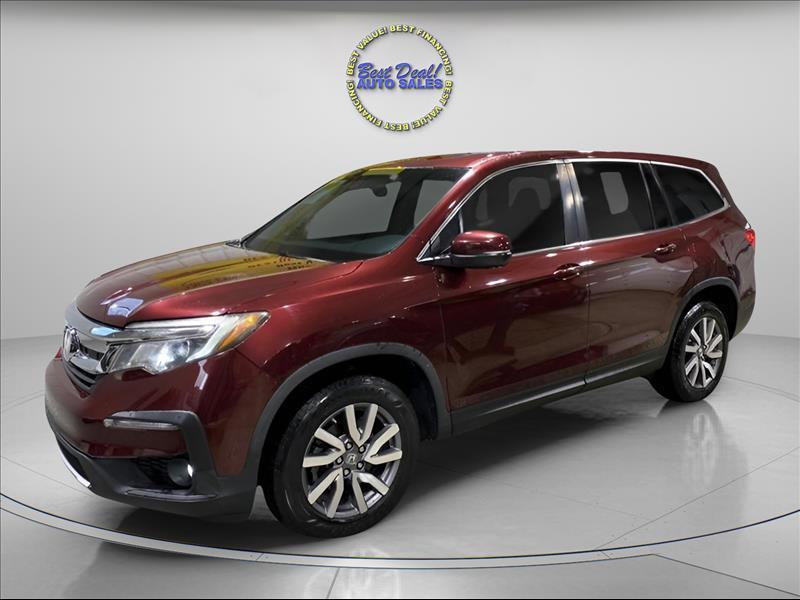 Red (Maroon) 2019 Honda Pilot SUV / Crossover All-Wheel Drive Automatic