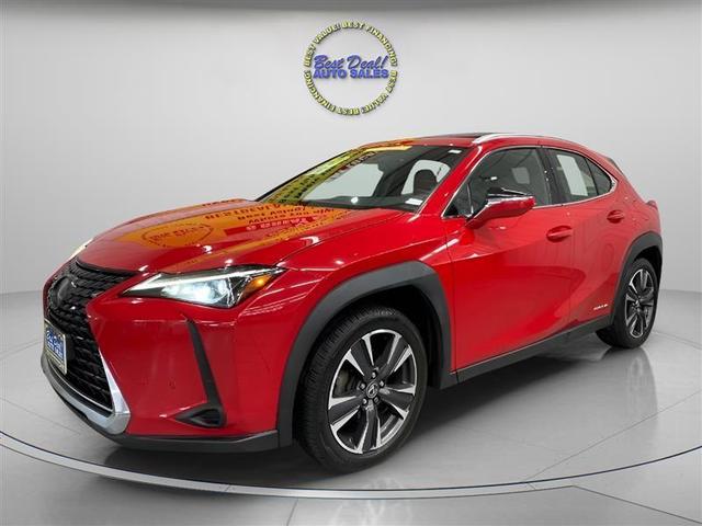 Red 2019 Lexus UX Hybrid 250h Luxury AWD SUV / Crossover All-Wheel Drive Continuously Variable Transmission
