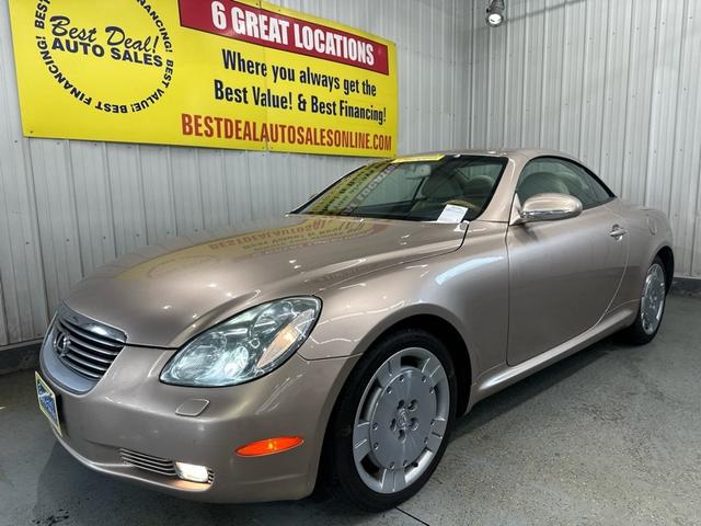 Brown (Tan) 2002 Lexus SC Convertible Rear-Wheel Drive Automatic