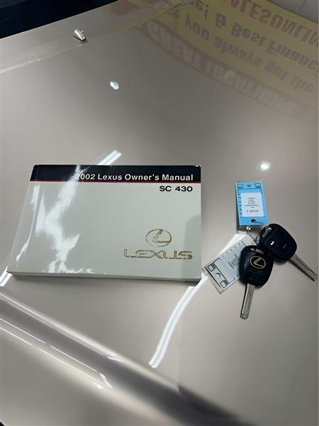 Lexus SC 430 Convertible 2002