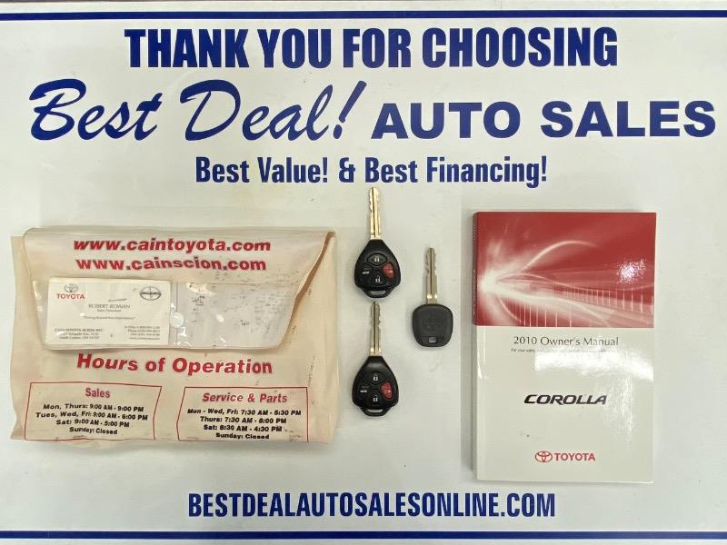 Toyota Corolla LE 4-Speed AT 2010