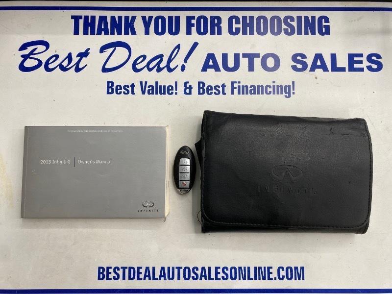 Infiniti G Sedan 37x AWD 2013