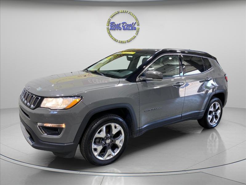 Gray (Granite Crystal Metallic Clear Coat) 2021 Jeep Compass SUV / Crossover Four-Wheel Drive Automatic