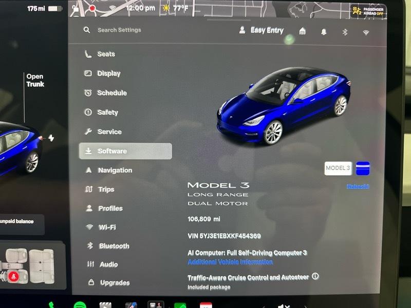 Tesla Model 3 Long Range 2019