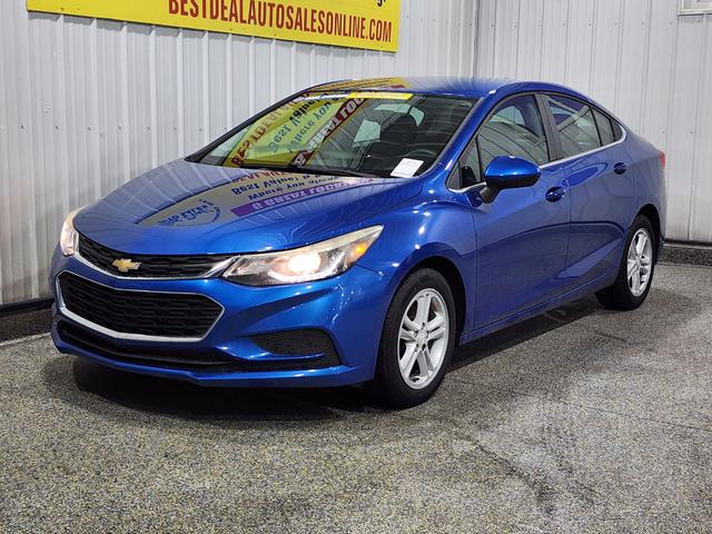 Kinetic Blue Metallic 2016 Chevrolet Cruze Sedan Front-Wheel Drive Automatic