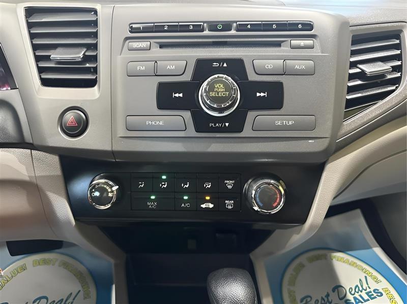 Honda Civic EX Sedan 5-Speed AT 2012