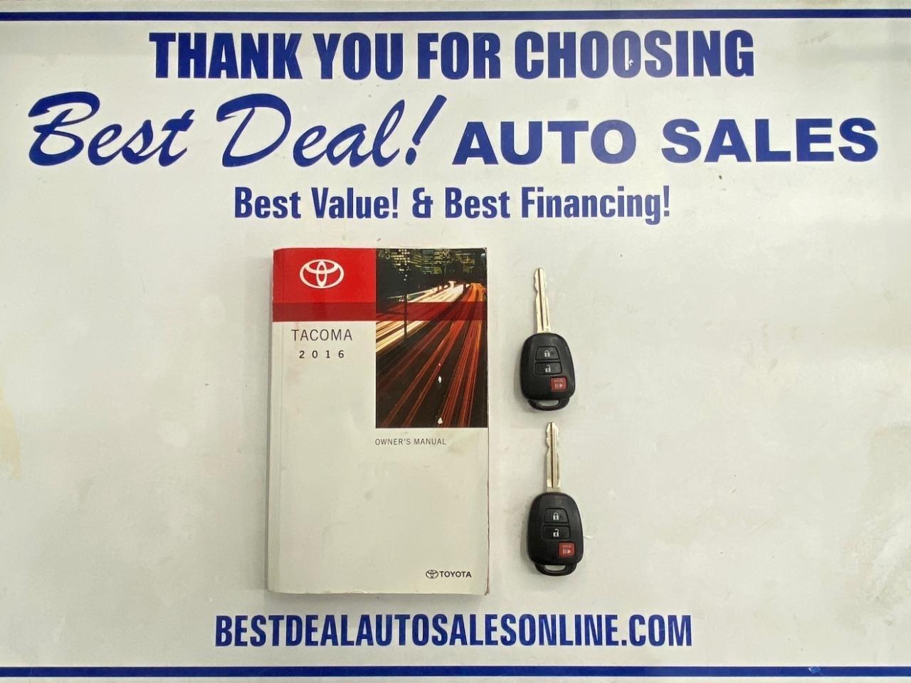 Toyota Tacoma SR5 Double Cab 4WD V6 2016