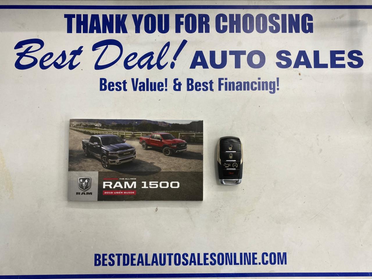 RAM 1500 Longhorn Crew Cab SWB 4WD 2019