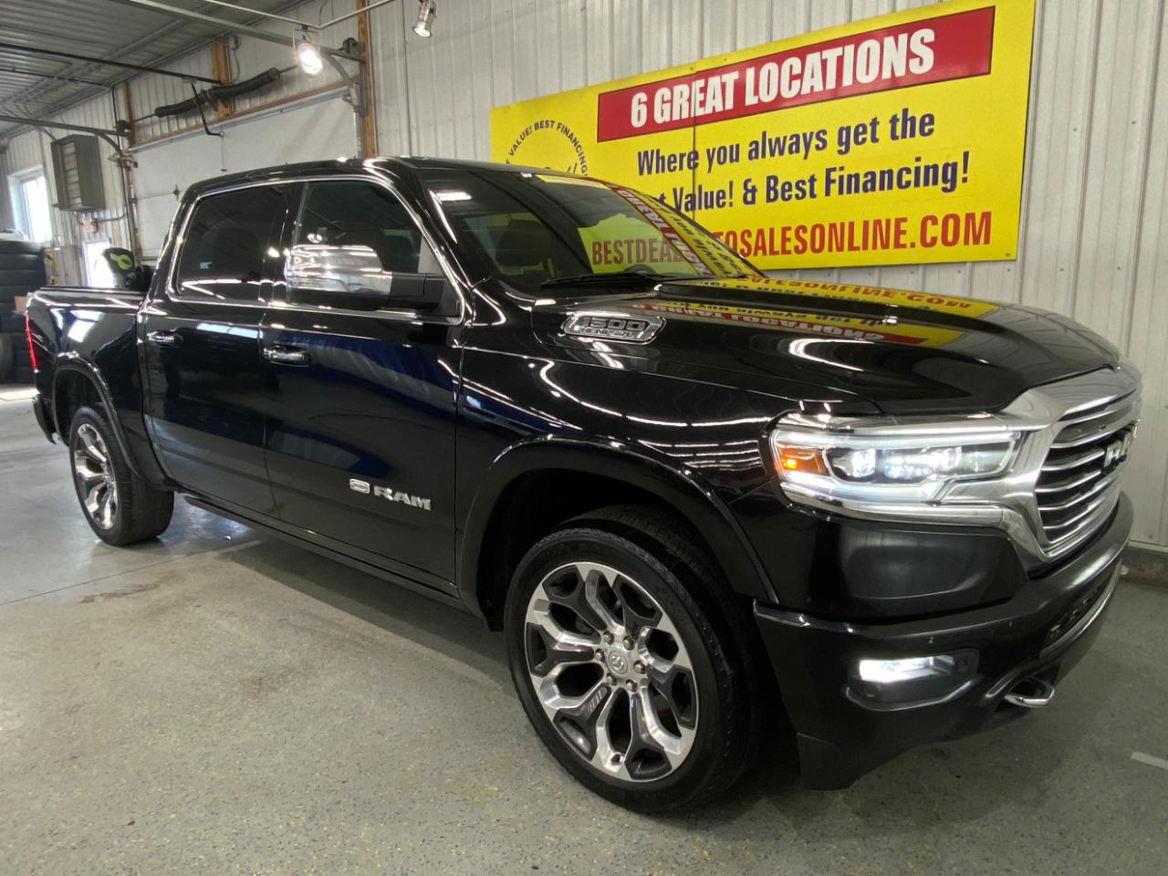RAM 1500 Longhorn Crew Cab SWB 4WD 2019