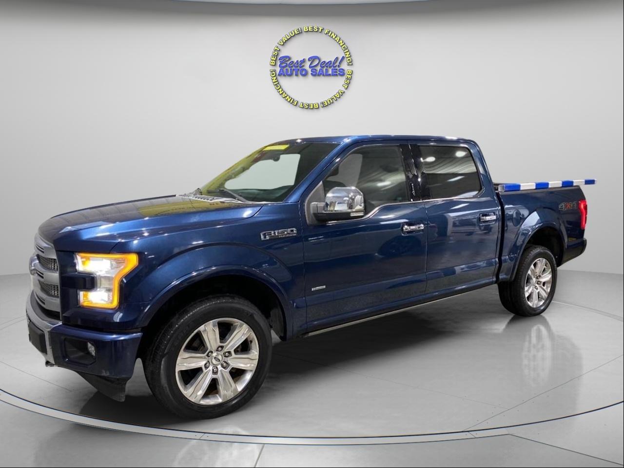 Ford F-150 Platinum SuperCrew 5.5-ft. Bed 4WD 2017