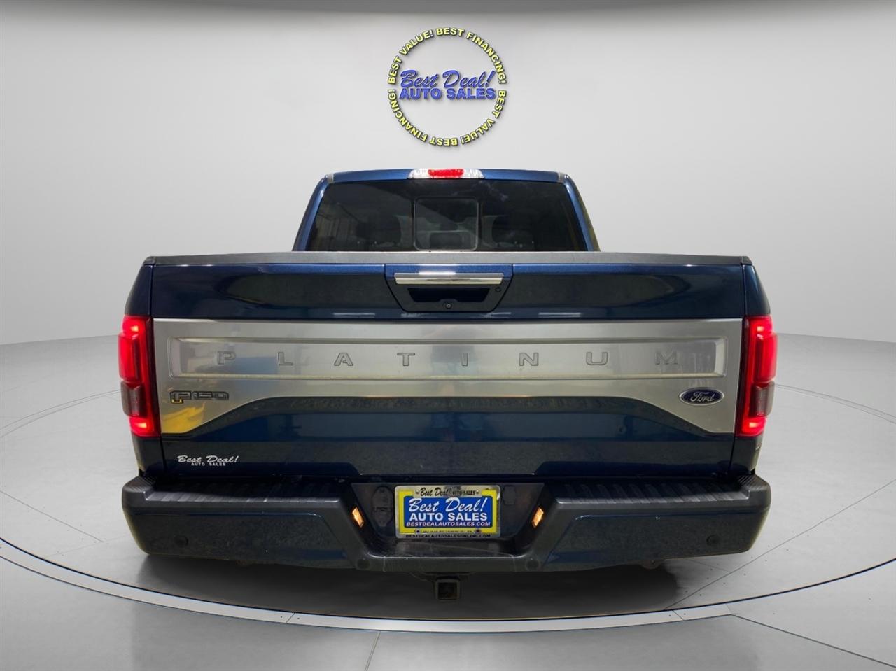 Ford F-150 Platinum SuperCrew 5.5-ft. Bed 4WD 2017