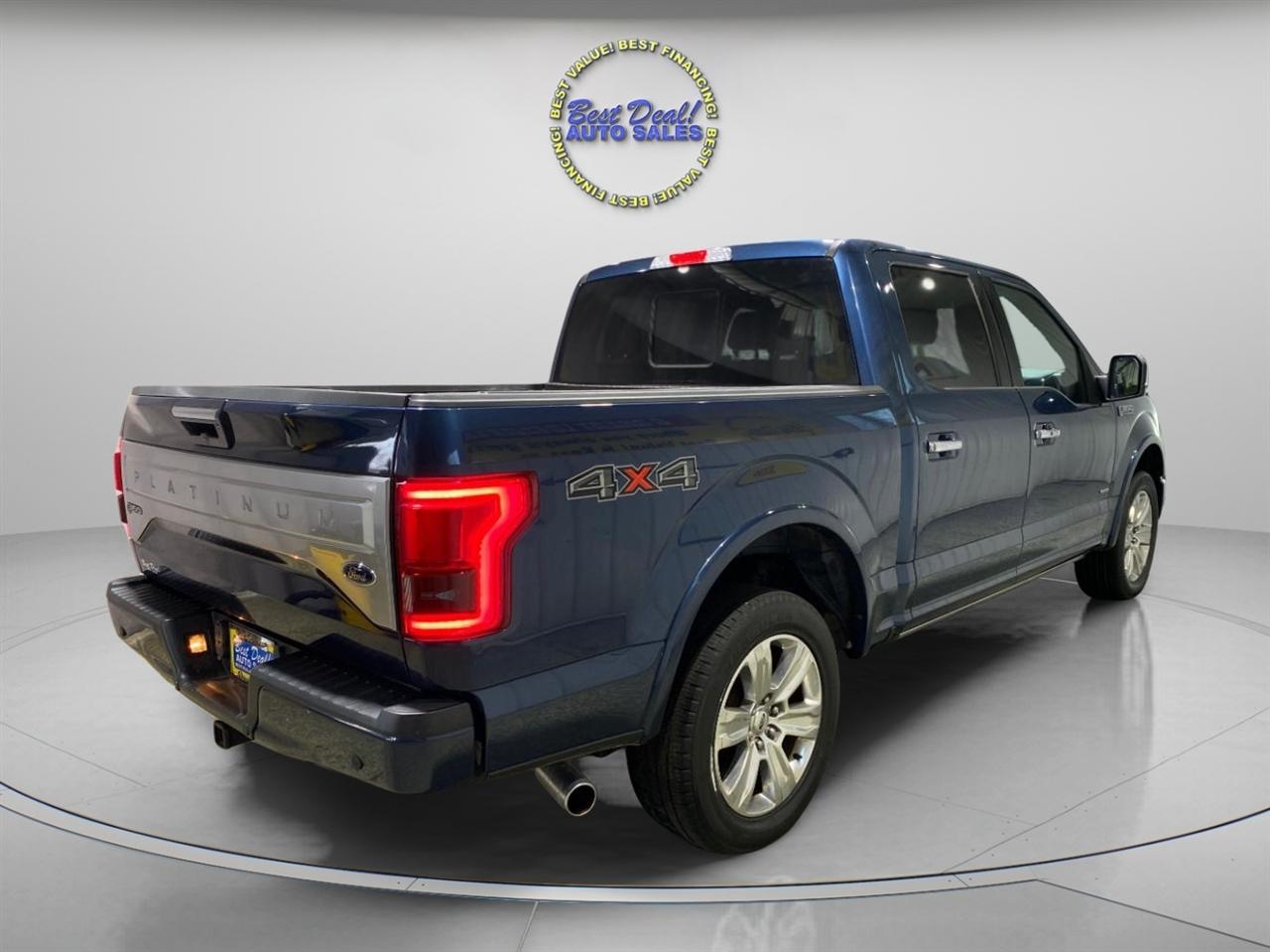 Ford F-150 Platinum SuperCrew 5.5-ft. Bed 4WD 2017
