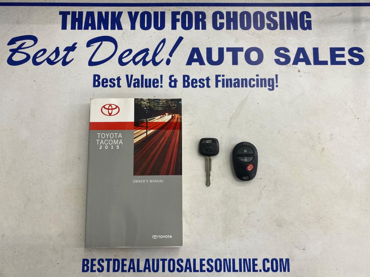 Toyota Tacoma Access Cab I4 5MT 4WD 2015