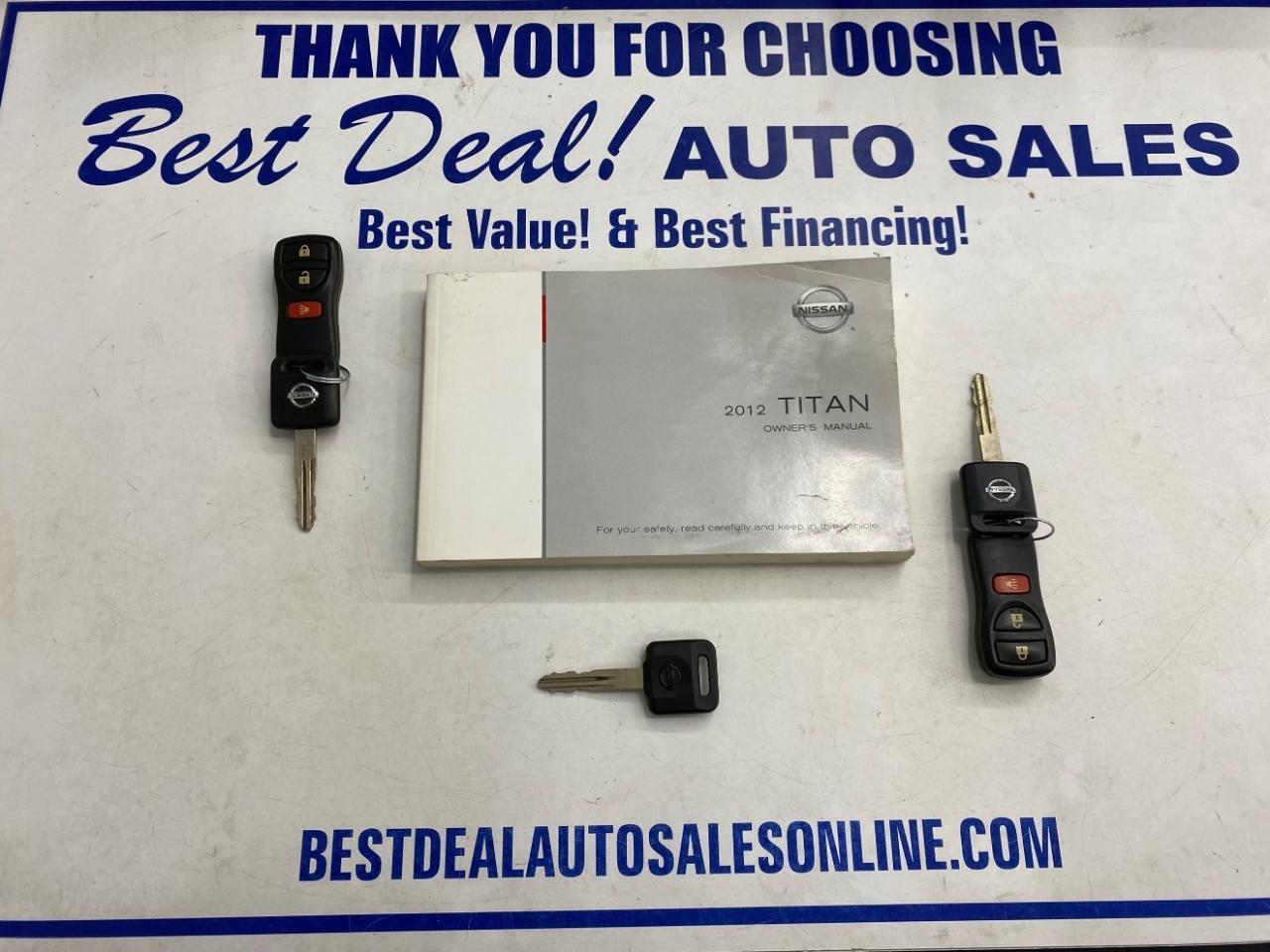 Nissan Titan SV Crew Cab 4WD 2012