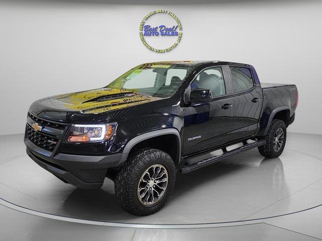 Black 2018 Chevrolet Colorado ZR2 Crew Cab 4WD Pickup Truck Four-Wheel Drive 6-Speed Automatic