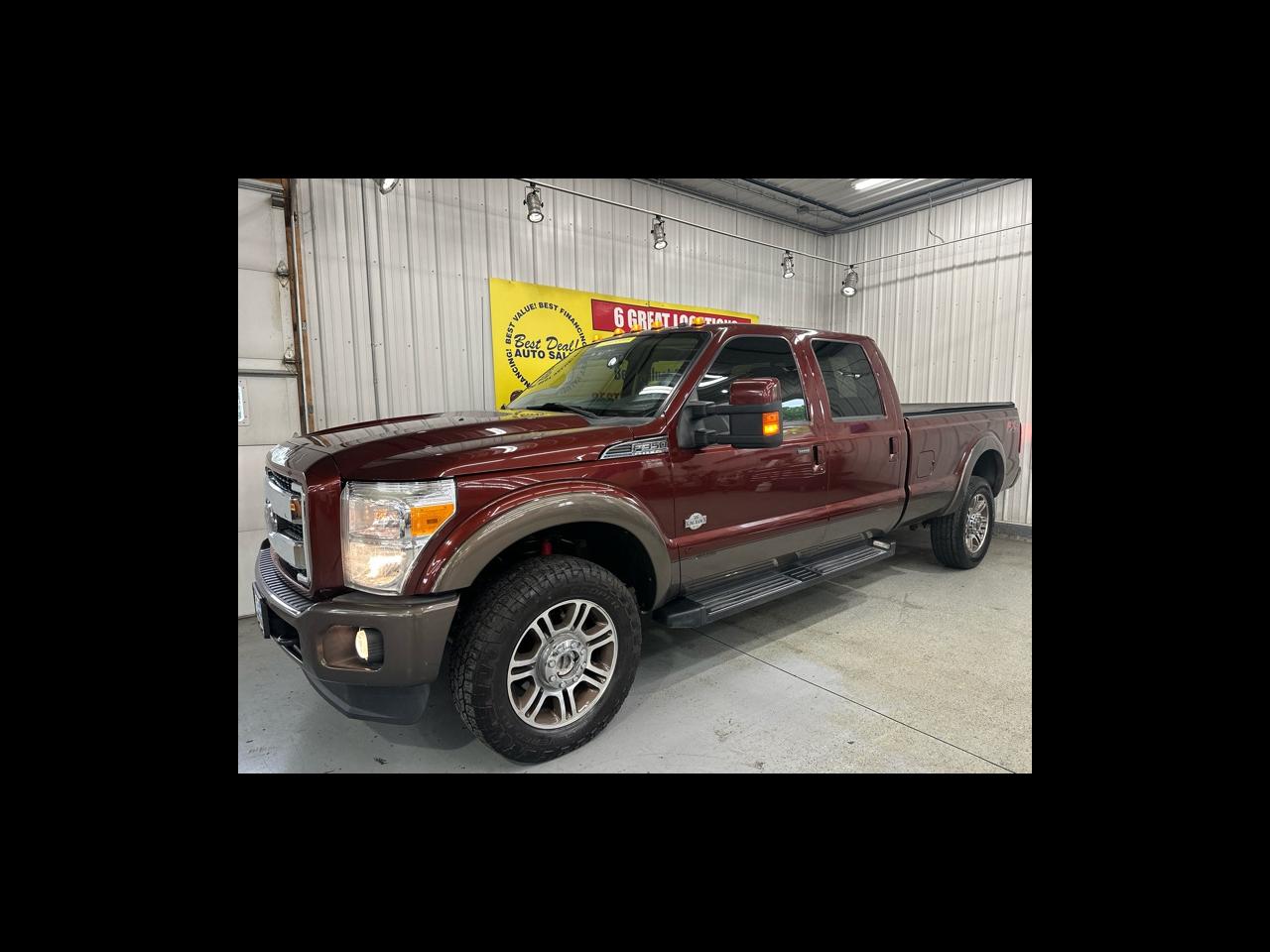 2015 Ford F-350 SD King Ranch Crew Cab Long Bed 4WD