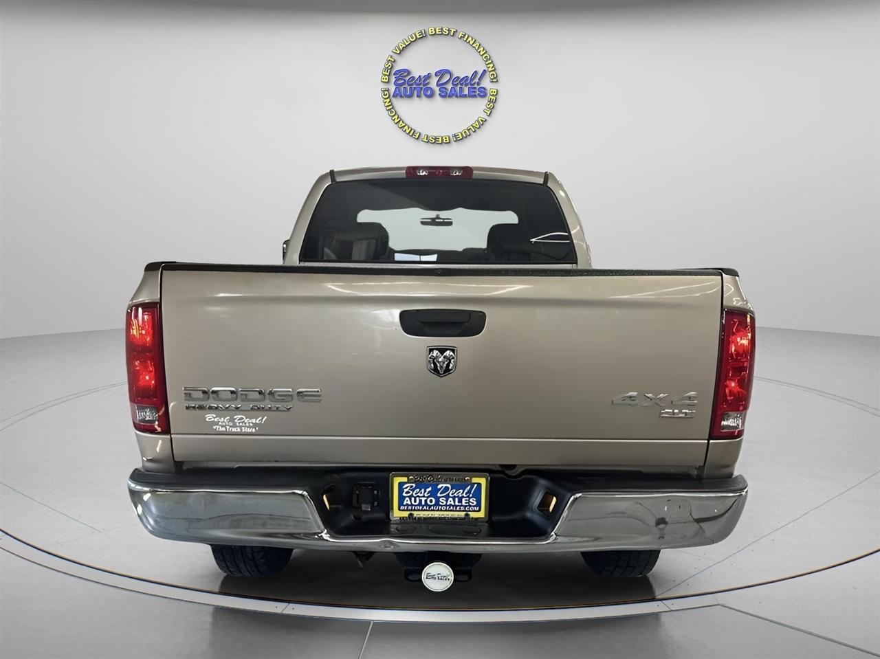 Dodge Ram 2500 SLT Quad Cab Short Bed 4WD 2004