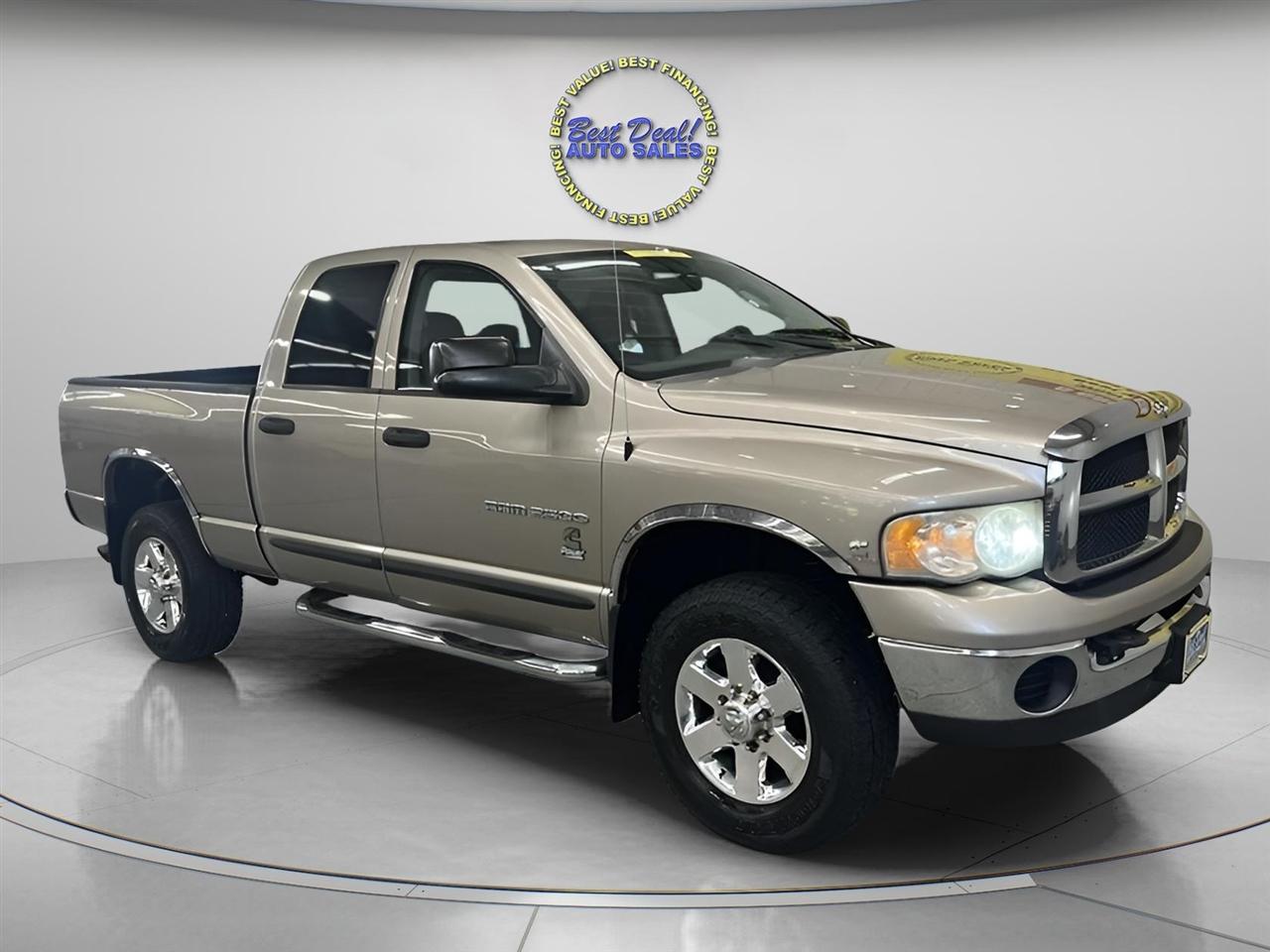 Dodge Ram 2500 SLT Quad Cab Short Bed 4WD 2004