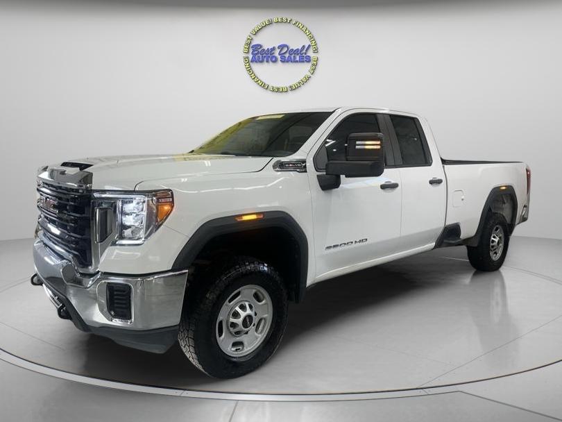 White 2021 GMC Sierra 2500HD Pickup Truck Four-Wheel Drive Automatic