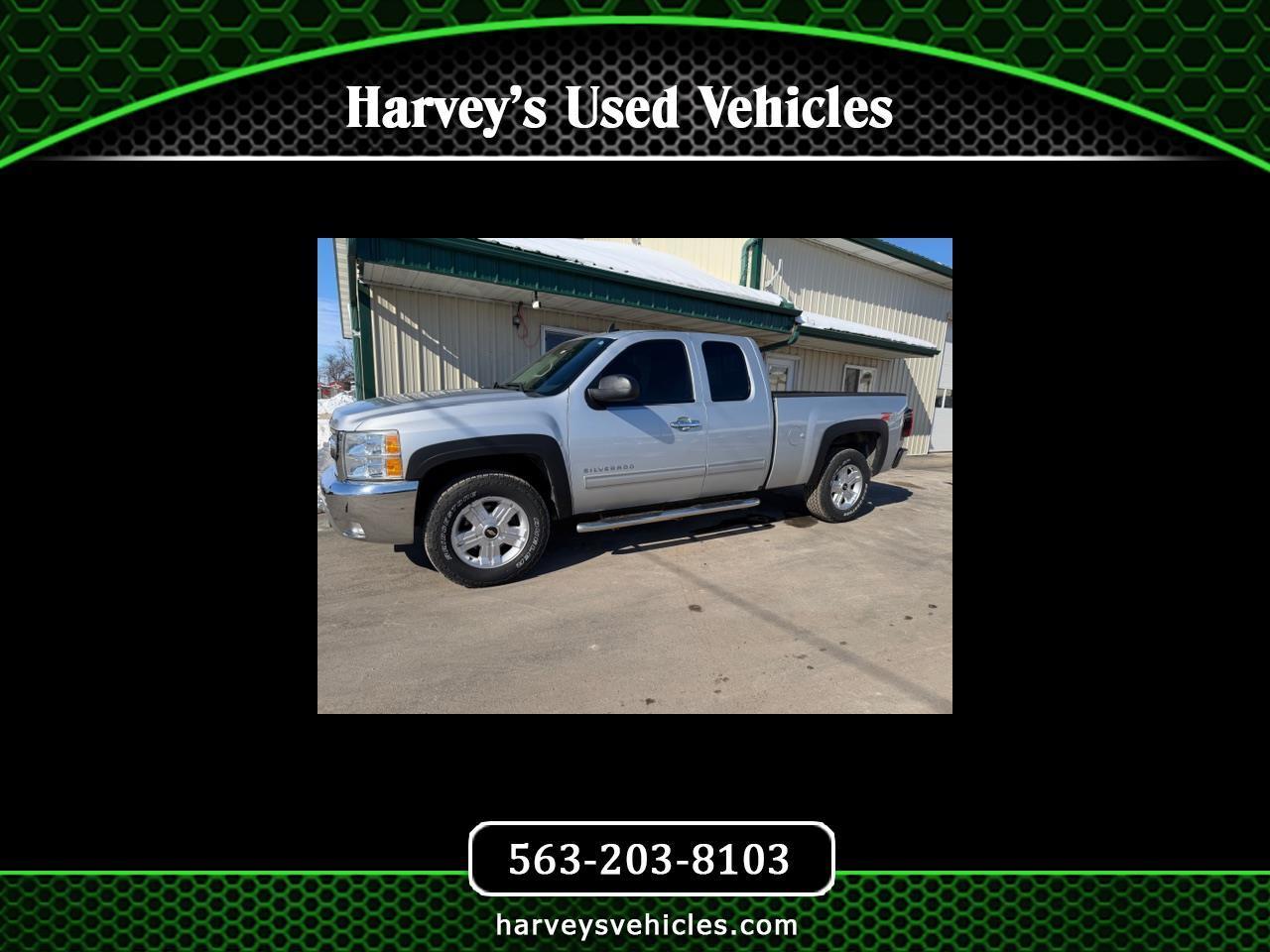 2013 Chevrolet Silverado 1500 4WD Ext Cab 143.5" LT