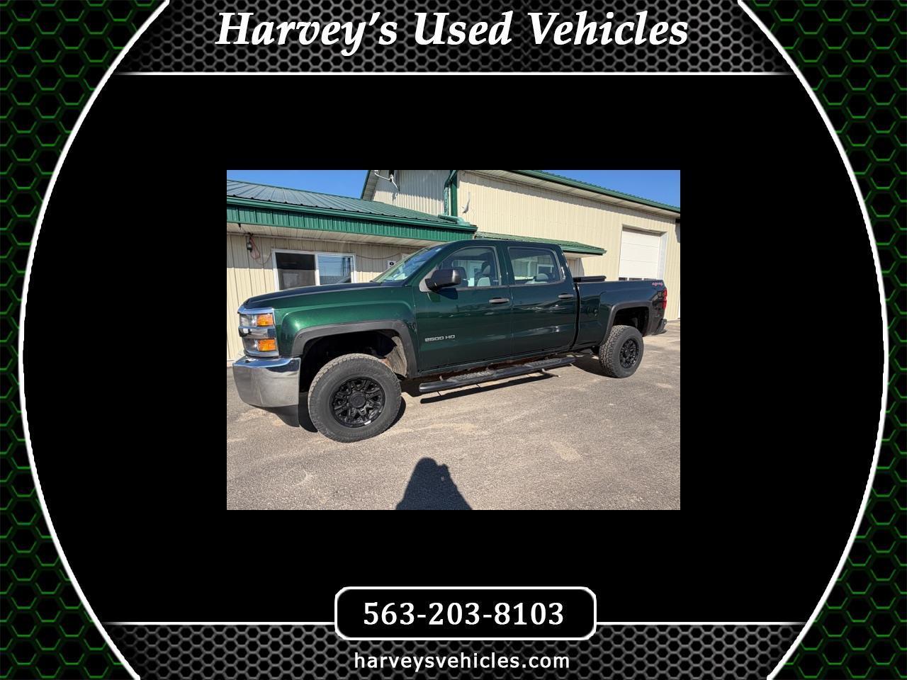 2015 Chevrolet Silverado 2500HD Built After Aug 14 4WD Crew Cab 153.7" Work Truck