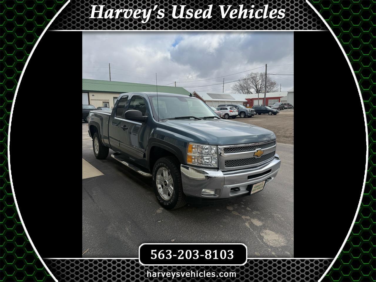 Chevrolet Silverado 1500 4WD Ext Cab 143.5" LT 2013