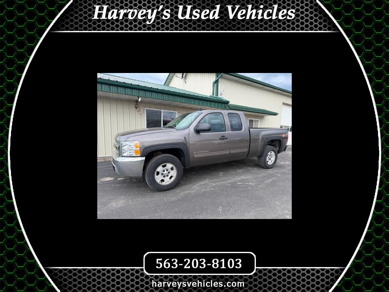 Chevrolet Silverado 1500 4WD Ext Cab 143.5" LT 2013