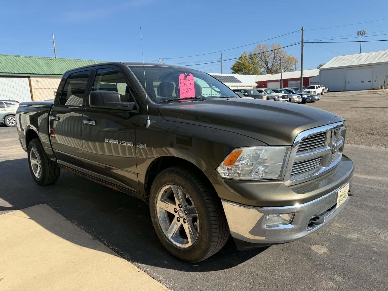 RAM 1500 4WD Crew Cab 140.5" Big Horn 2012