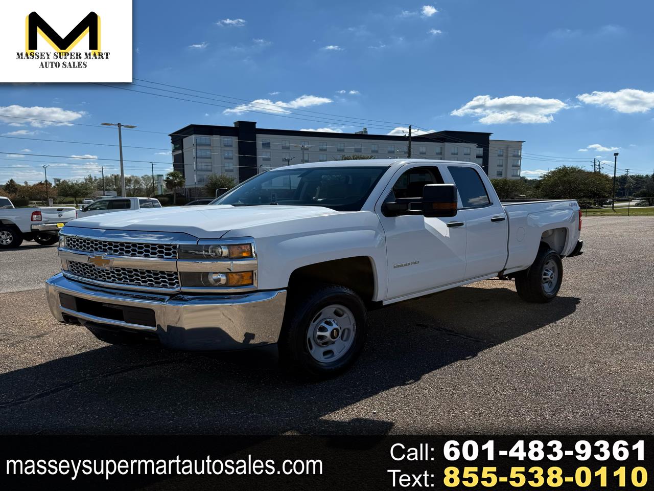 2019 Chevrolet Silverado 2500HD 4WD Double Cab 144.2" Work Truck