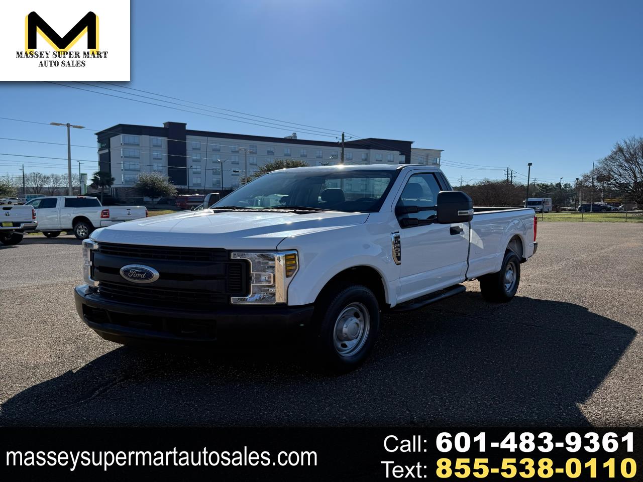 2018 Ford Super Duty F-250 SRW XL 2WD Reg Cab 8' Box