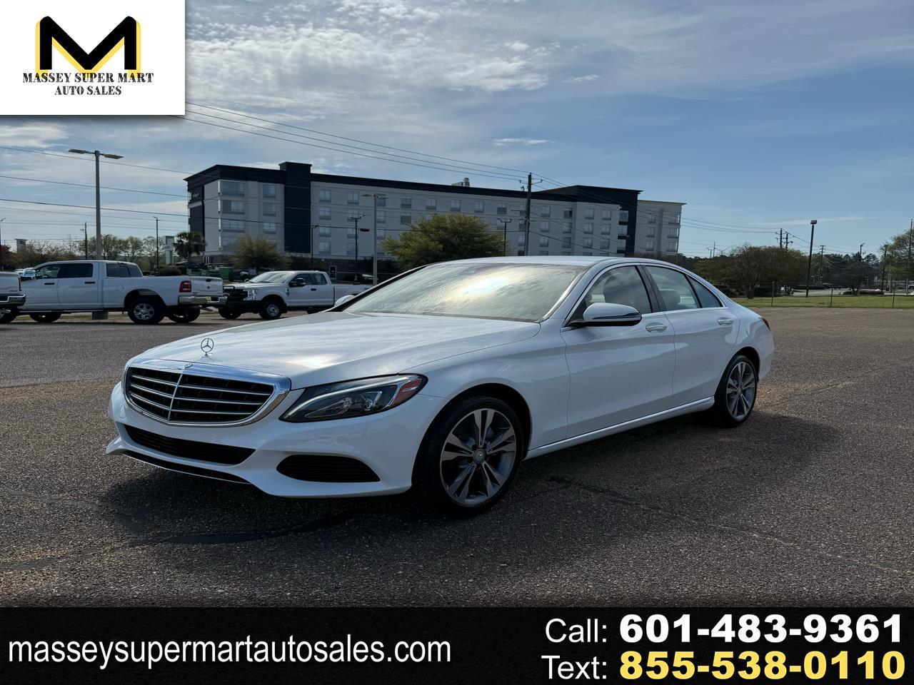2016 Mercedes-Benz C-Class 4dr Sdn C 300 RWD