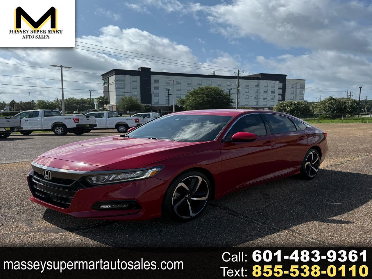 2020 Honda Accord Sedan Sport 1.5T CVT