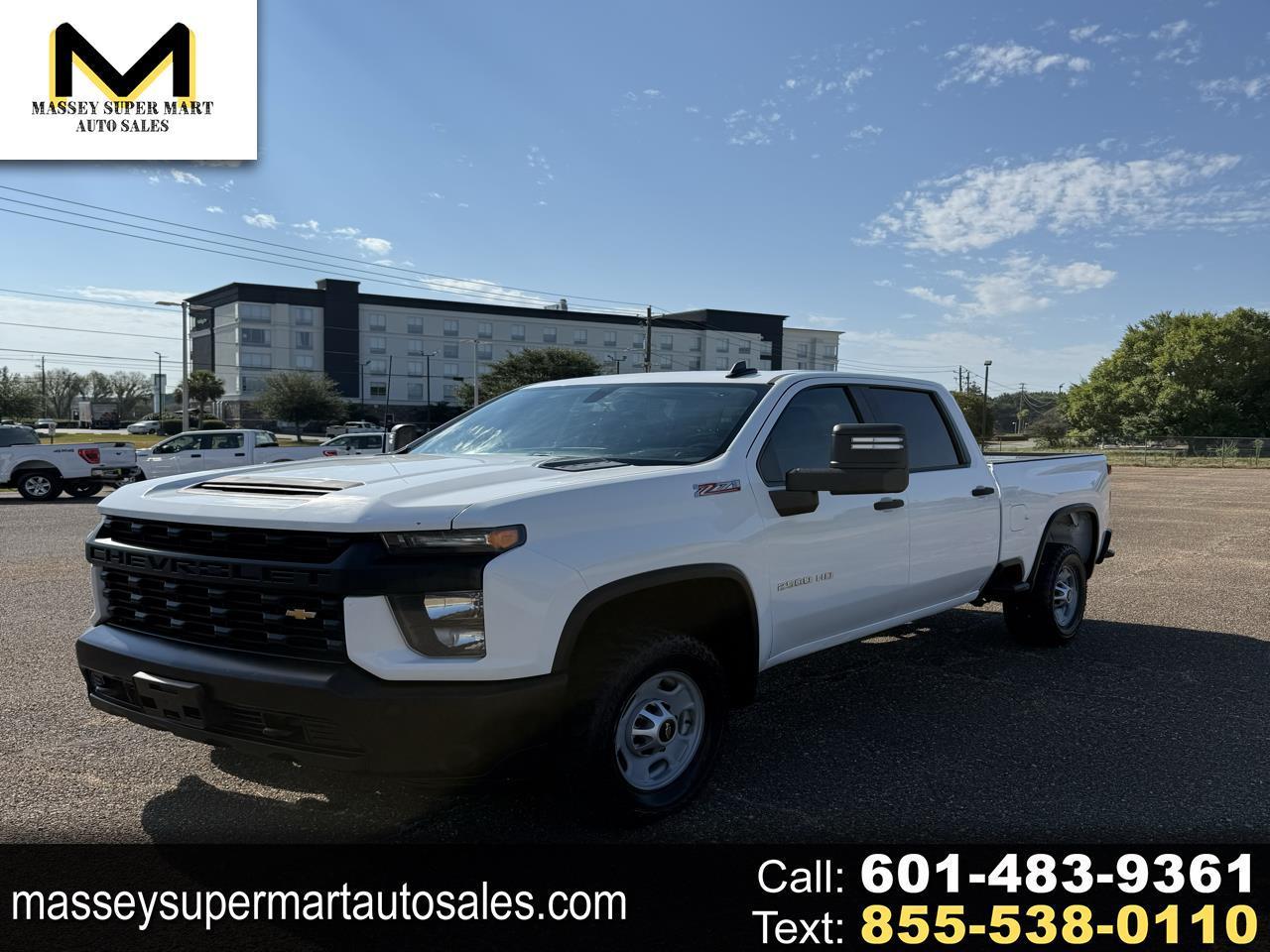 2020 Chevrolet Silverado 2500HD 4WD Crew Cab 159" Work Truck