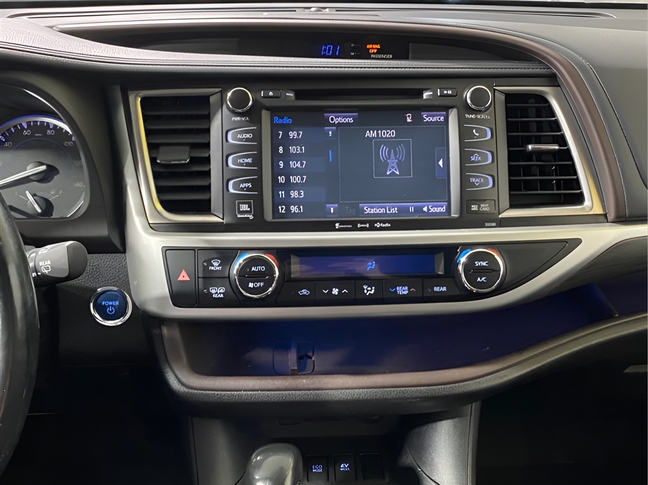 Toyota Highlander Hybrid Limited Platinum AWD 2017