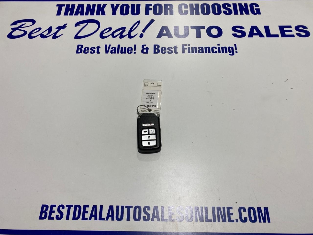 Honda Accord LX CVT 2020