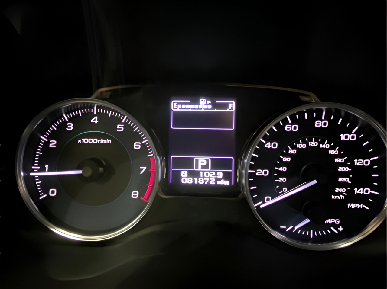 Subaru Impreza 2.0i Sport Limited PZEV 5-Door 2015