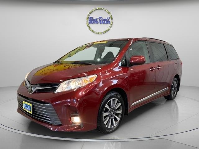 Red 2019 Toyota Sienna XLE 7-Passenger AWD Minivan All-Wheel Drive Automatic