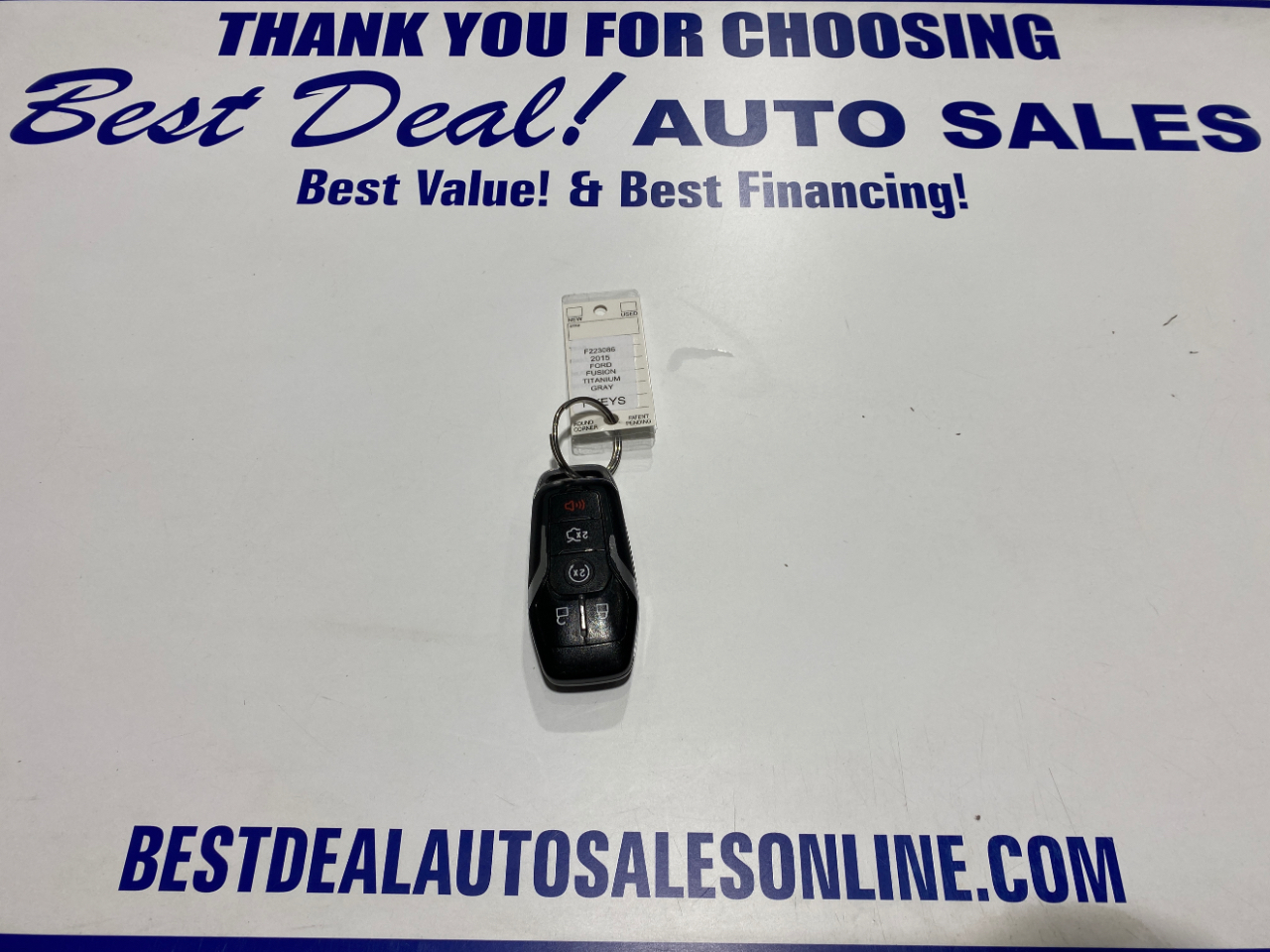 Ford Fusion Titanium 2015