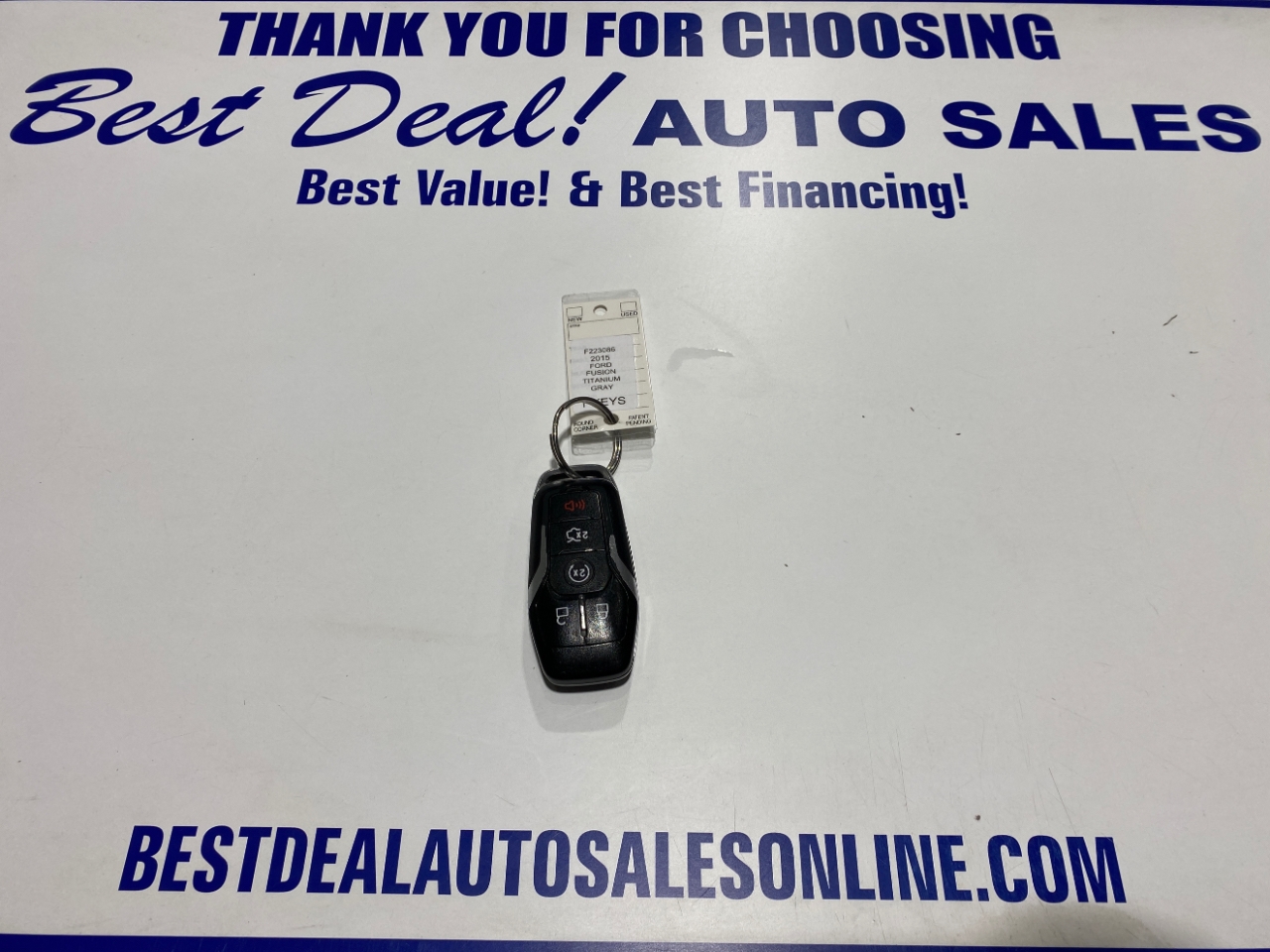 Ford Fusion Titanium 2015