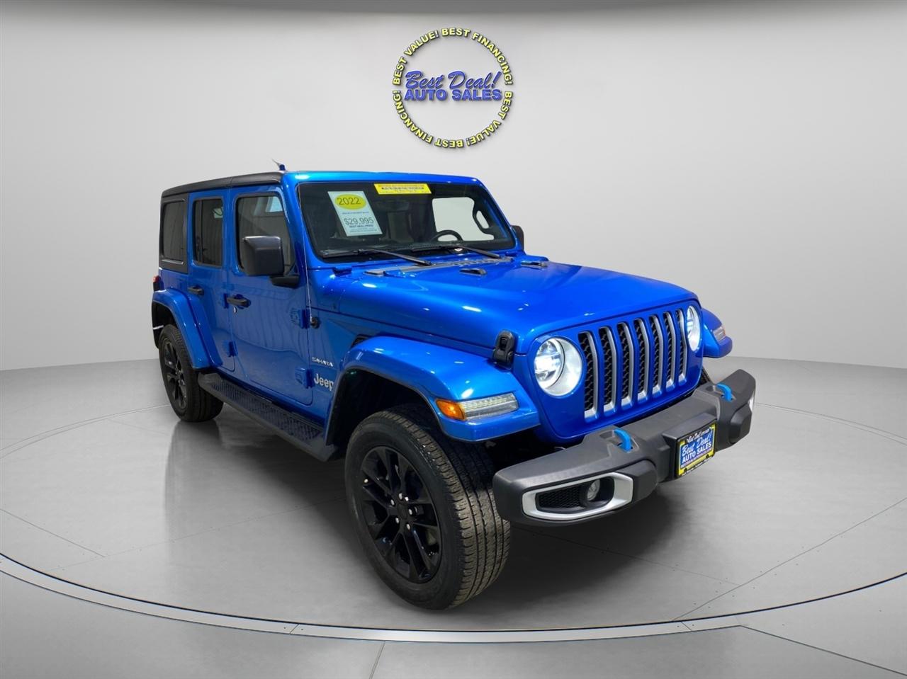 Jeep Wrangler 4xe Unlimited Sahara 2022