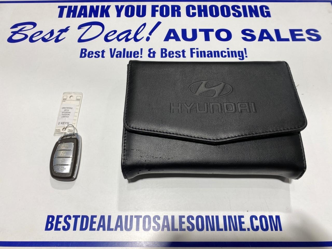Hyundai Tucson Limited 4D SUV AWD 2014