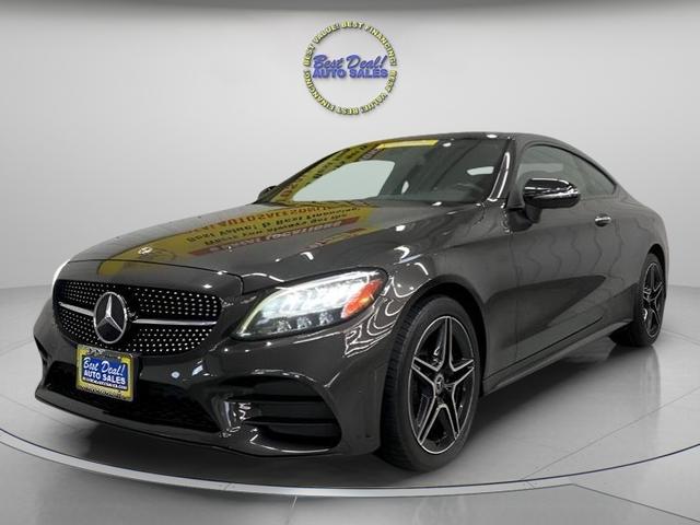 Black 2021 Mercedes-Benz C-Class C 300 Coupe 4MATIC Sedan All-Wheel Drive Automatic