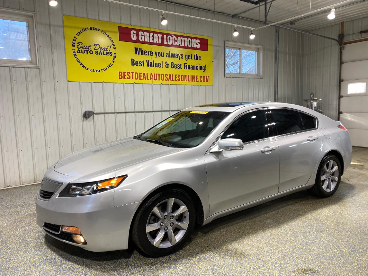 2012 Acura TL 6-Speed AT with Tech Package and 18-In. WP