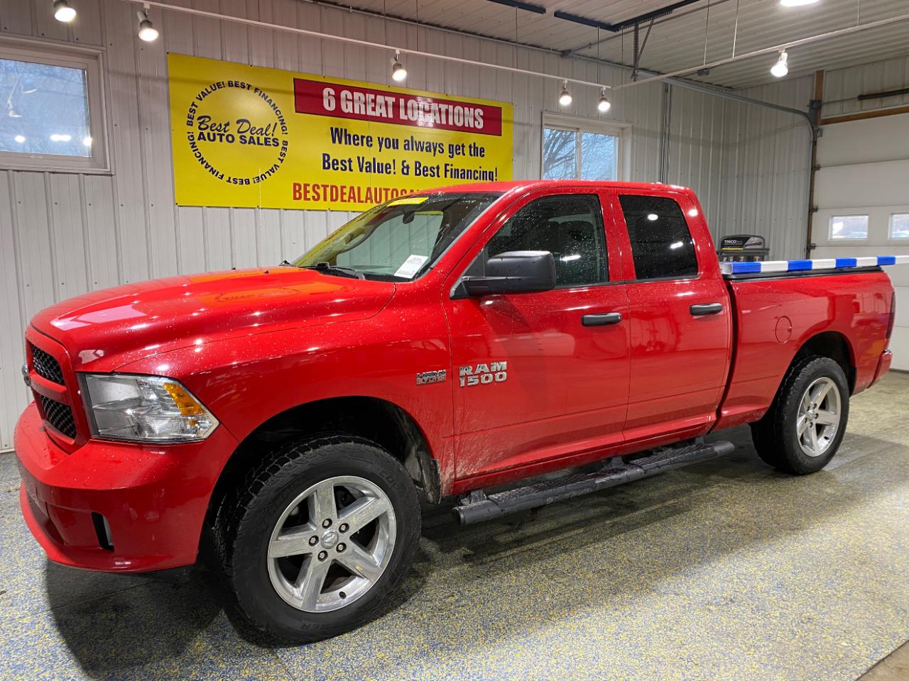 2018 RAM 1500 Tradesman Quad Cab 6 ft Bed4WD