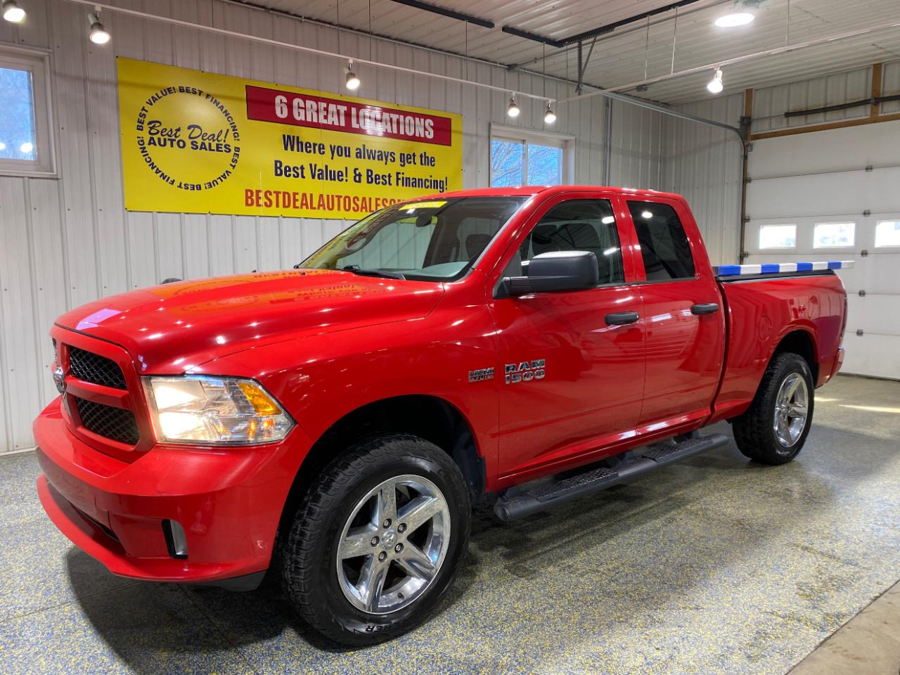 2018 RAM 1500 Express Quad Cab 6 ft Bed4WD