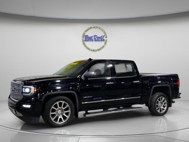 Black 2018 GMC Sierra 1500 Pickup Truck Four-Wheel Drive Automatic