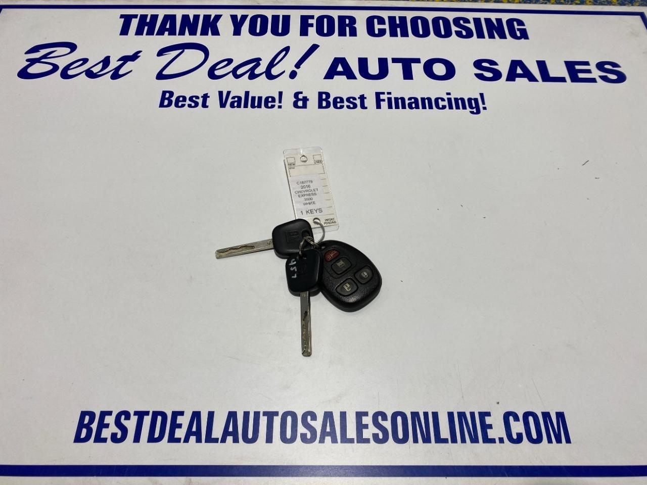 Chevrolet Express 3500 Cargo Extended 2016