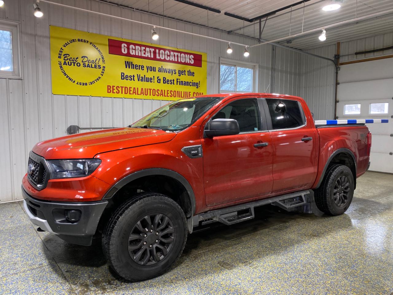2019 Ford Ranger XLT Crew Cab 5ft Bed 4WD
