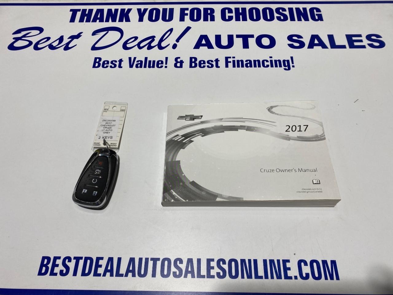 Chevrolet Cruze LT Auto 2017