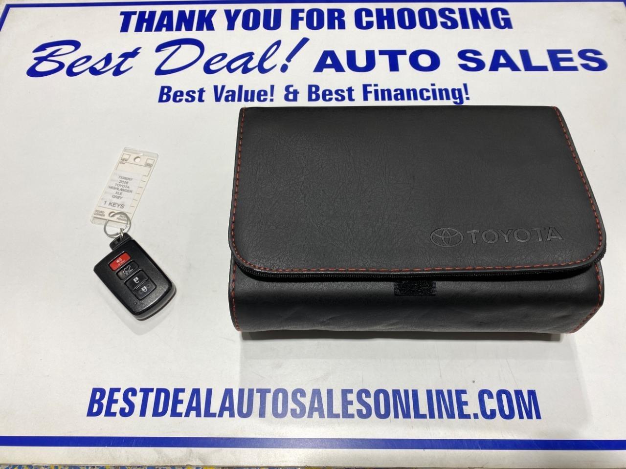 Toyota Highlander XLE AWD V6 2018